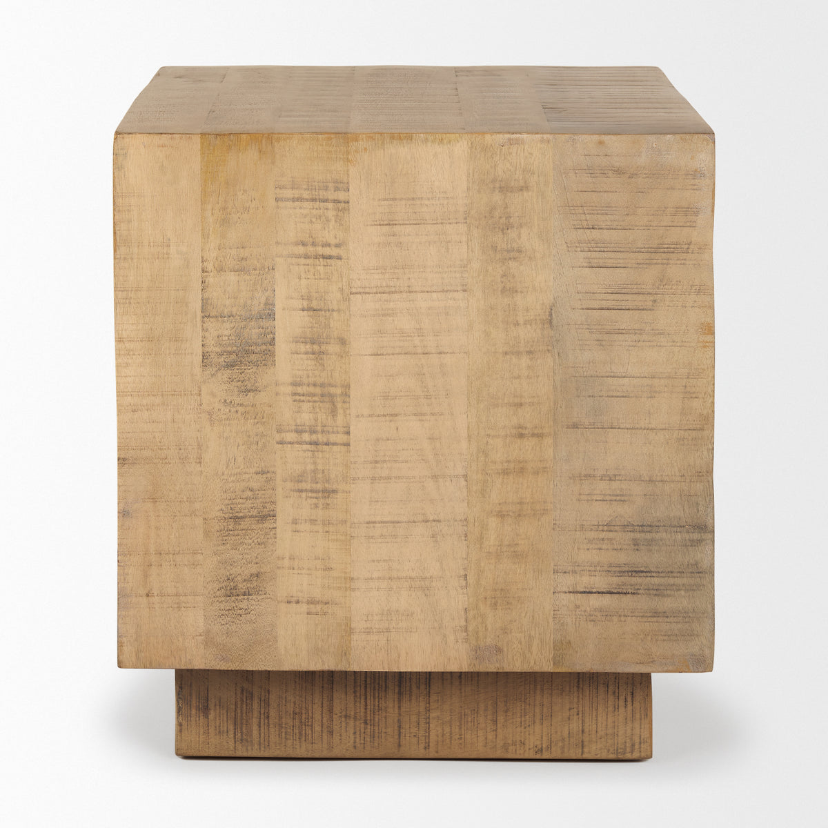Hayden Dark Brown Wood End/Side Table-End and Side Tables-DECOROLALA