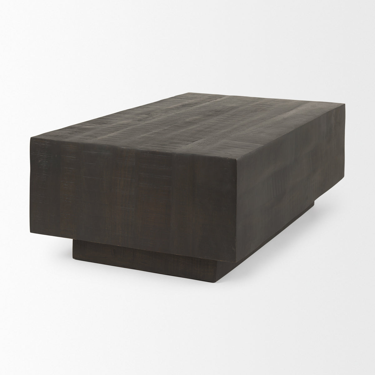 Hayden Light Brown Wood Rectangular Coffee Table-Coffee Tables-DECOROLALA
