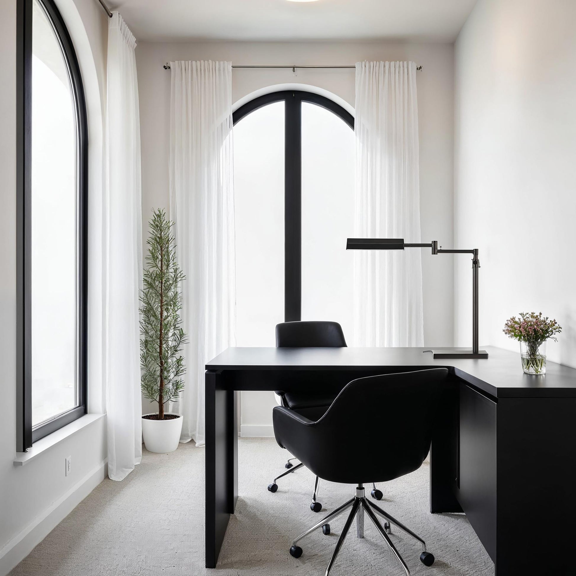 Haylee 20.5-32 Adj." Height Table Lamp, Brown-Table Lamp-DECOROLALA