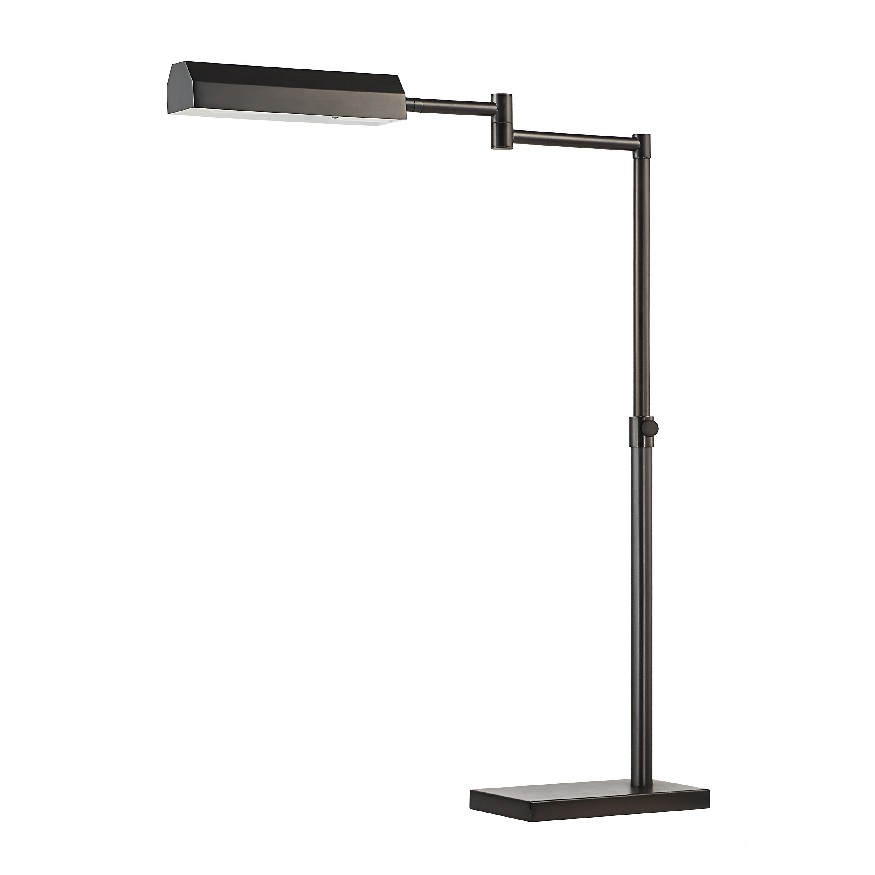 Haylee 20.5-32" Adjustable Table Lamp, Bronze-Table Lamp-DECOROLALA