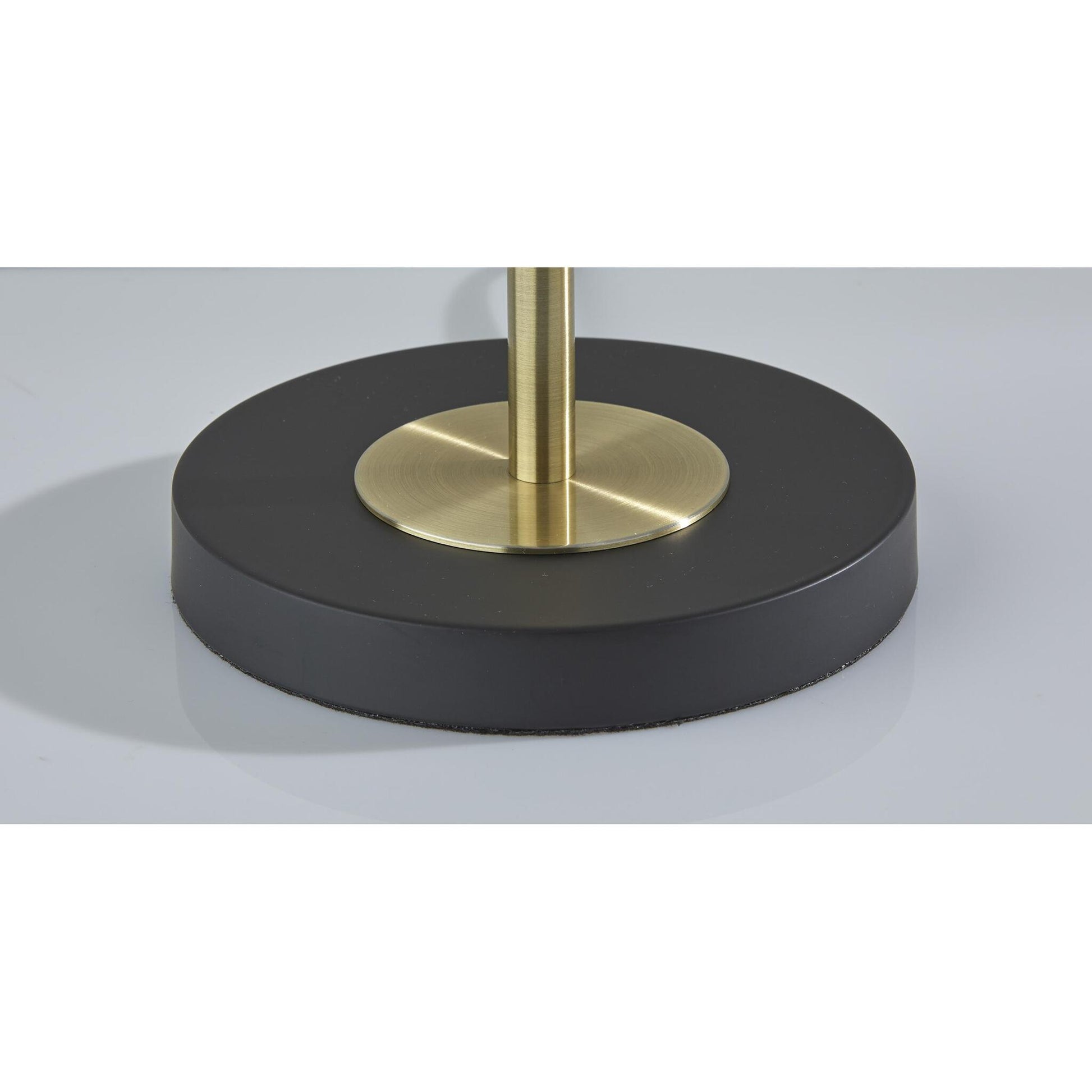 Hazel Table Lamp - Antique Brass Black-Lighting-DECOROLALA