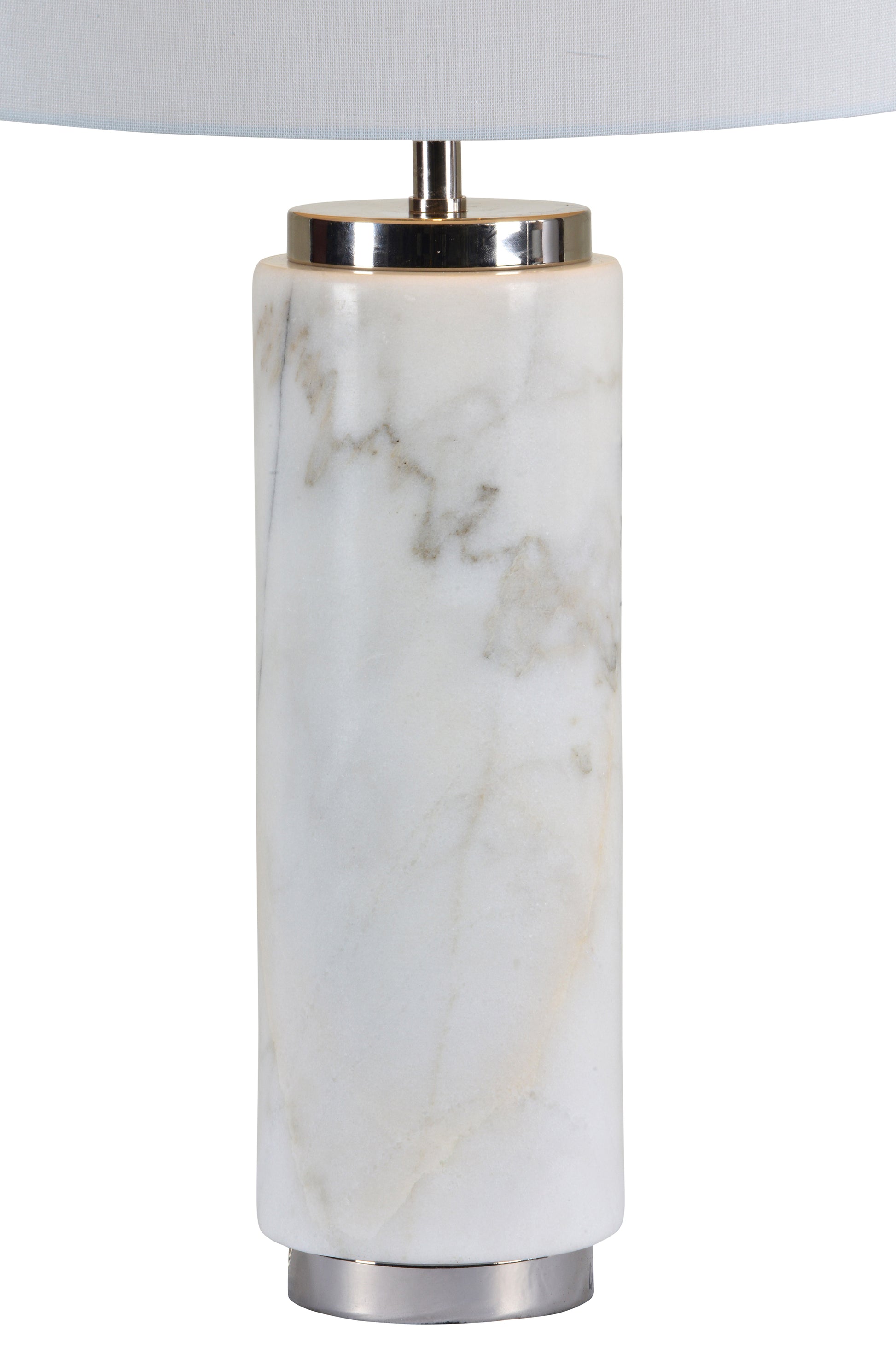 Heathcroft 26.5" Length Table lamp, White-Table lamp-DECOROLALA