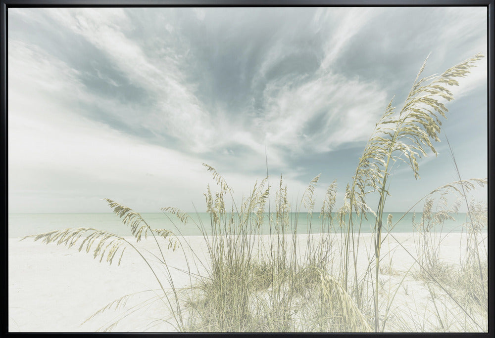 Heavenly calmness on the beach-canvas-DECOROLALA