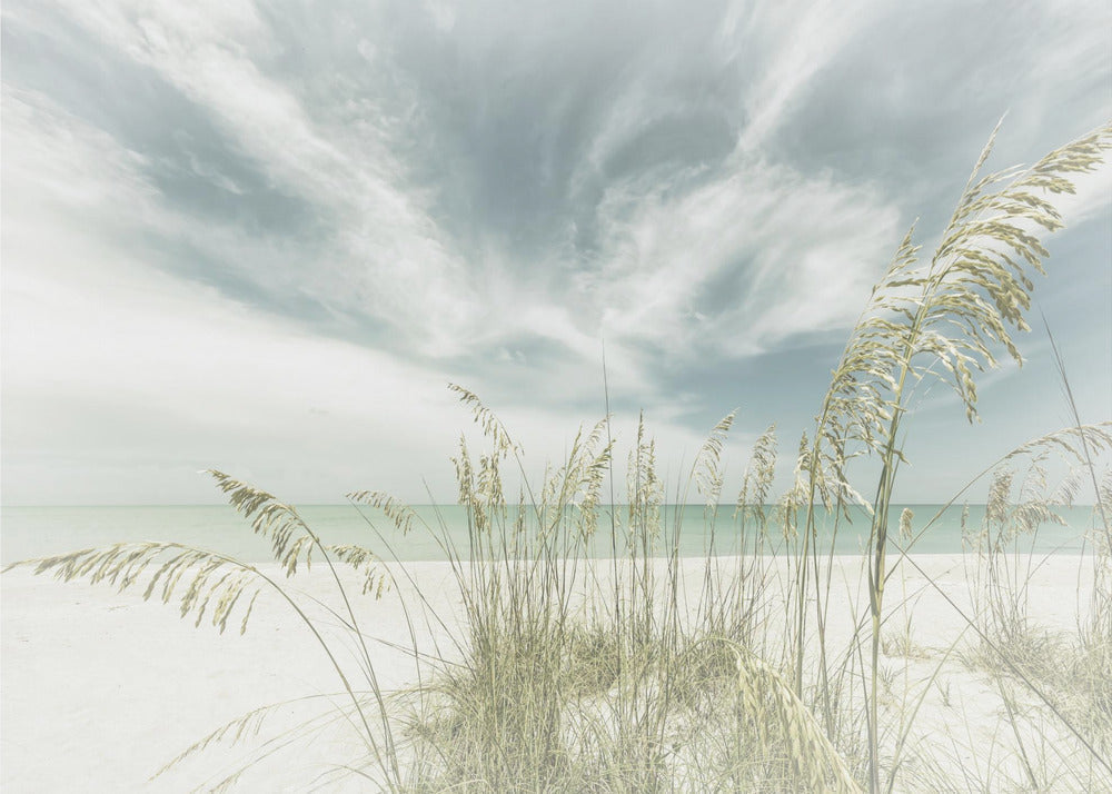 Heavenly calmness on the beach-canvas-DECOROLALA