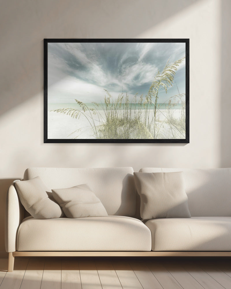Heavenly calmness on the beach-canvas-DECOROLALA