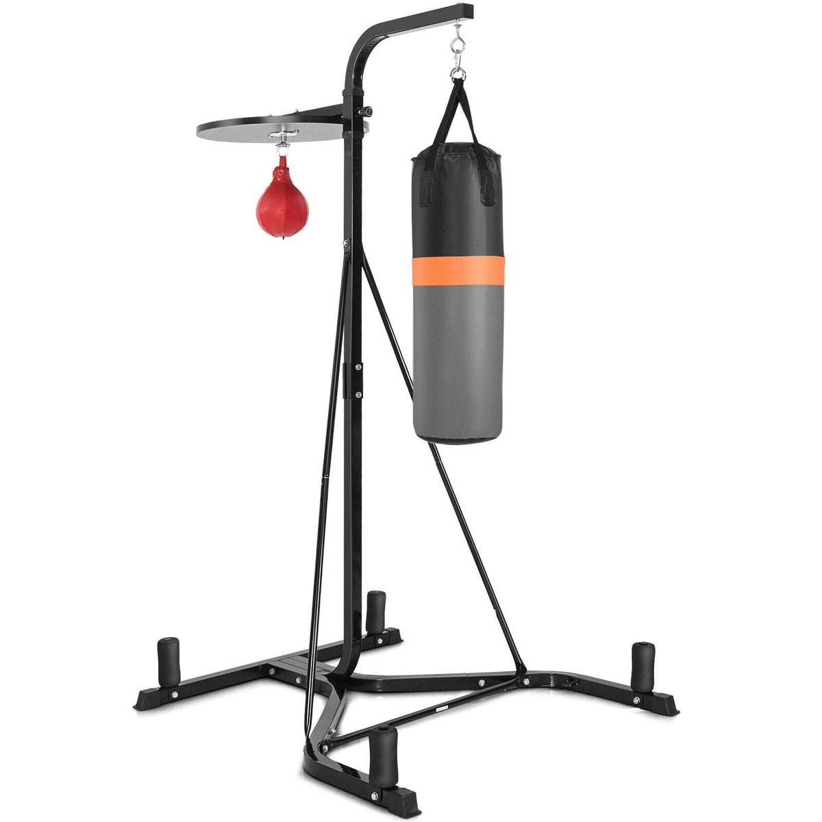 Heavy Duty Boxing Punching Stand With Heavy Bag-Boxing & Martial Arts-DECOROLALA