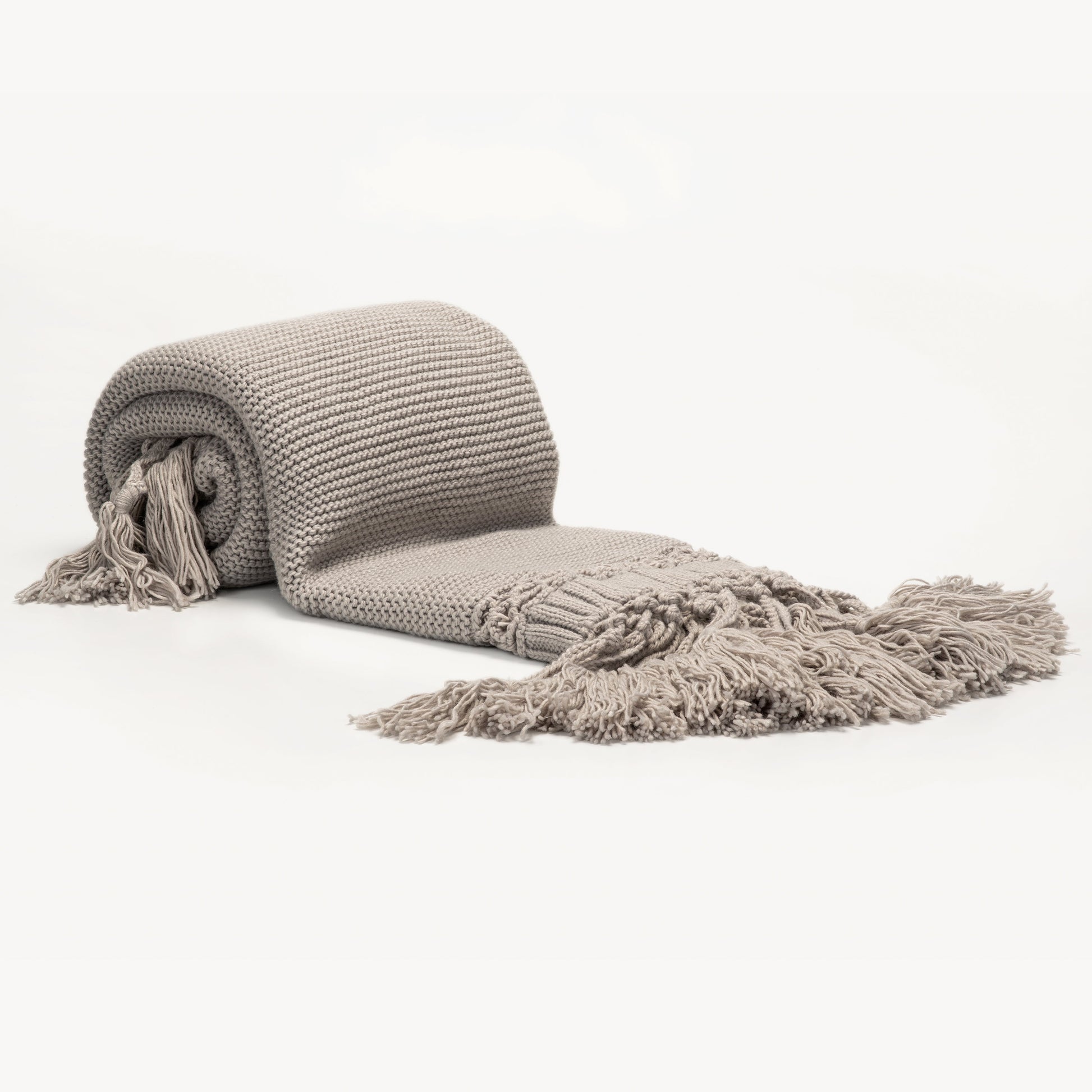 Heavy Knit Oversized Throw Blanket-Throw Blankets-DECOROLALA