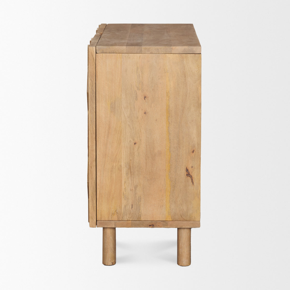 Heera Diamond Motif Accent Cabinet - Light Brown-Accent Cabinets & Chests-DECOROLALA
