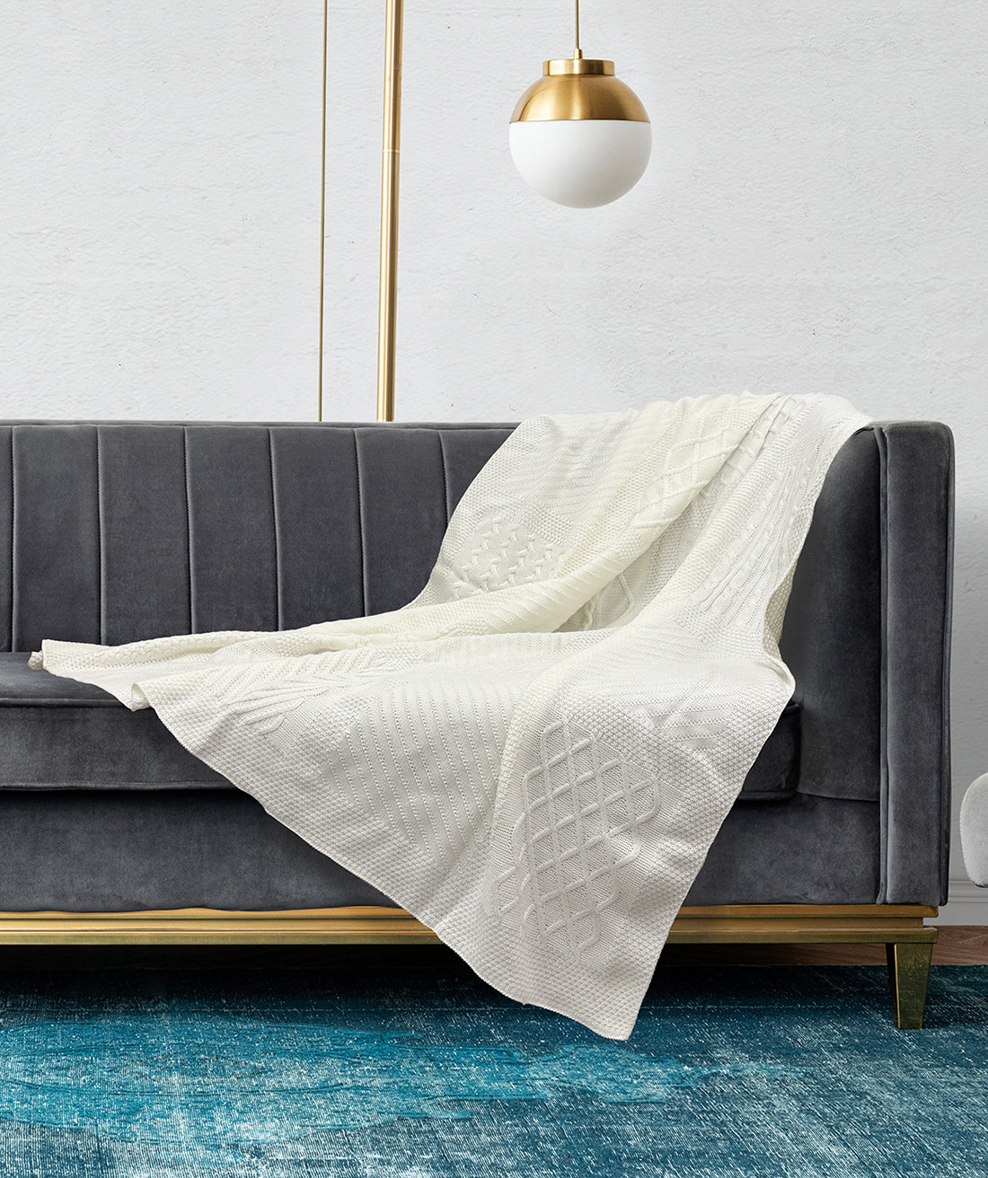 Heide Throw 50" X 60"-Blanket-DECOROLALA