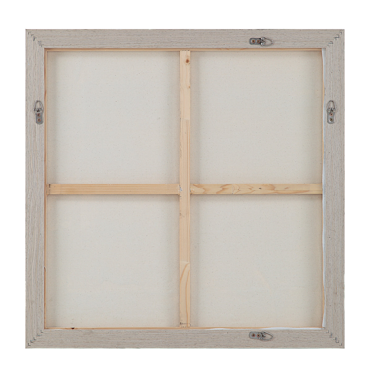 Heleni 30" Wide Canvas Art with Wood Frame, Cream-Canvas Prints-DECOROLALA