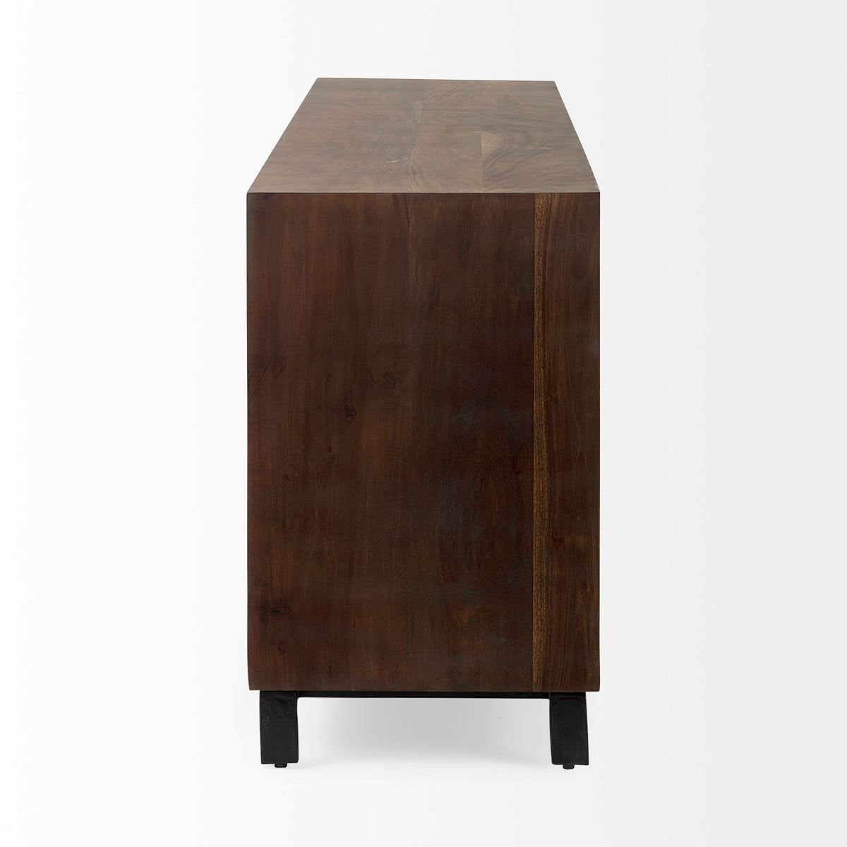 Hemlock 69L x 18W x 30H Brown Wood Sideboard-Sideboards & Buffets-DECOROLALA