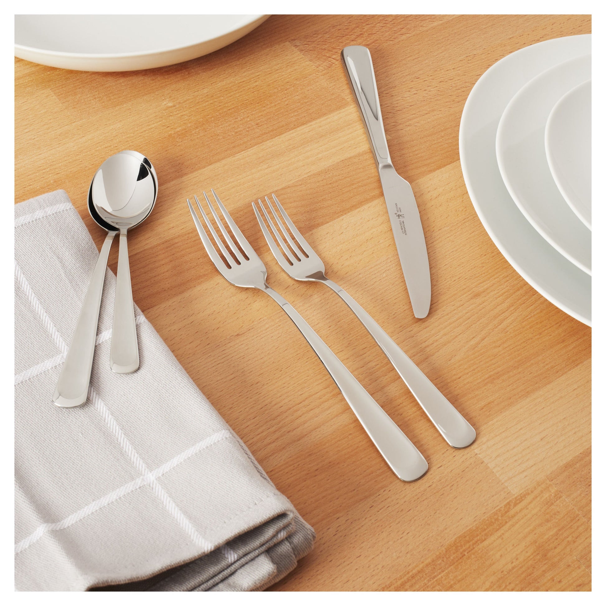 Henckels Silvano 20 Piece Flatware Set-Flatware Set-DECOROLALA