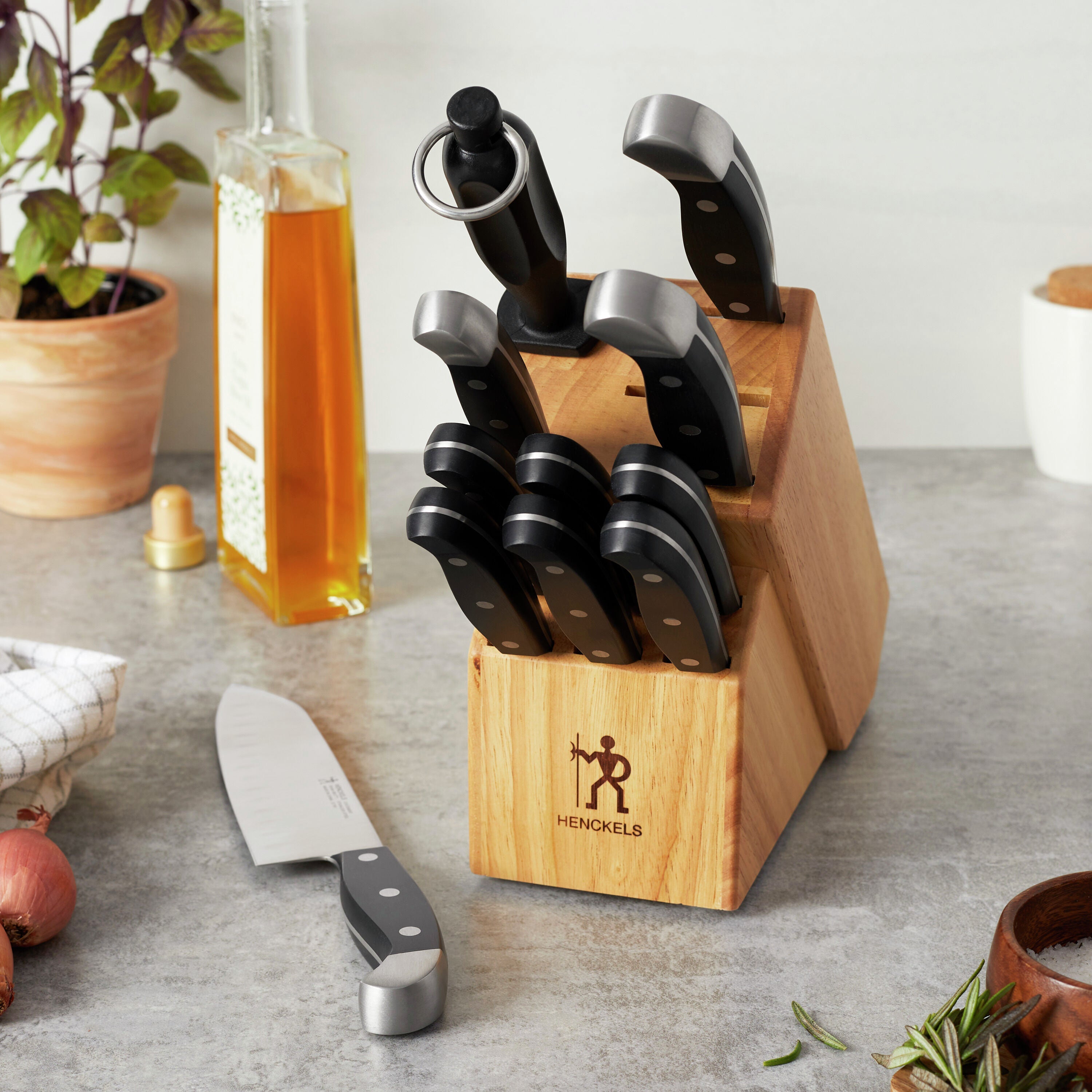 Henckels Statement 12 Piece Knife Block Set-DECOROLALA
