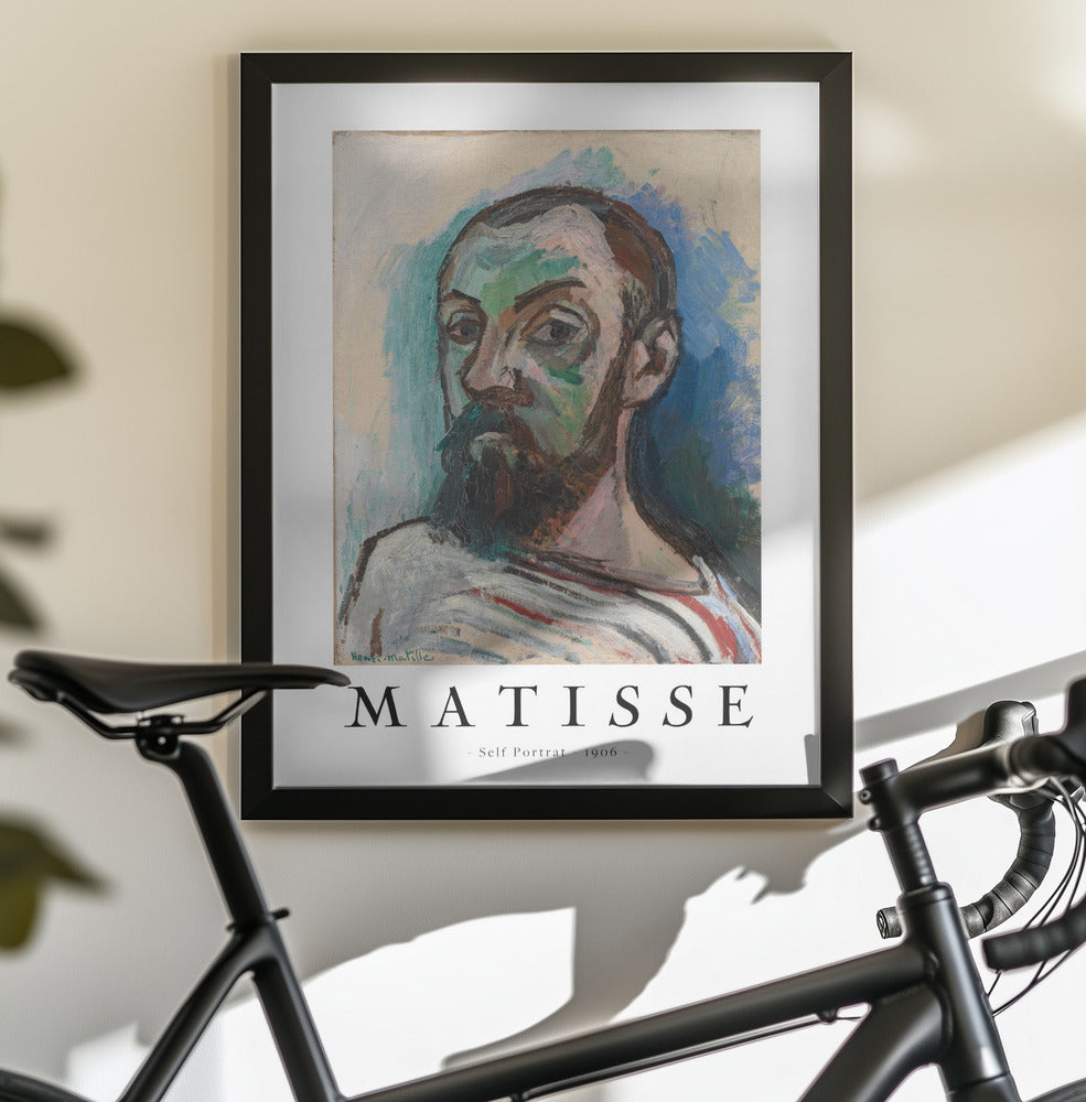 Henri Matisse Self Portrait 1906 Canvas Print-canvas prints-DECOROLALA