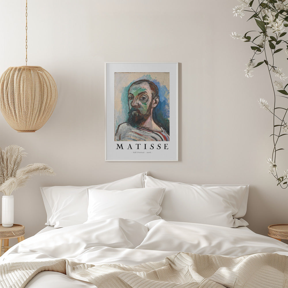 Henri Matisse Self Portrait 1906 Canvas Print-canvas prints-DECOROLALA