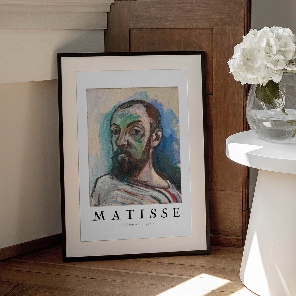 Henri Matisse Self Portrait 1906 Canvas Print-canvas prints-DECOROLALA