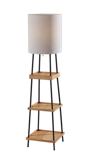 Henry AdessoCharge Shelf Floor Lamp- Natural-Lighting-DECOROLALA