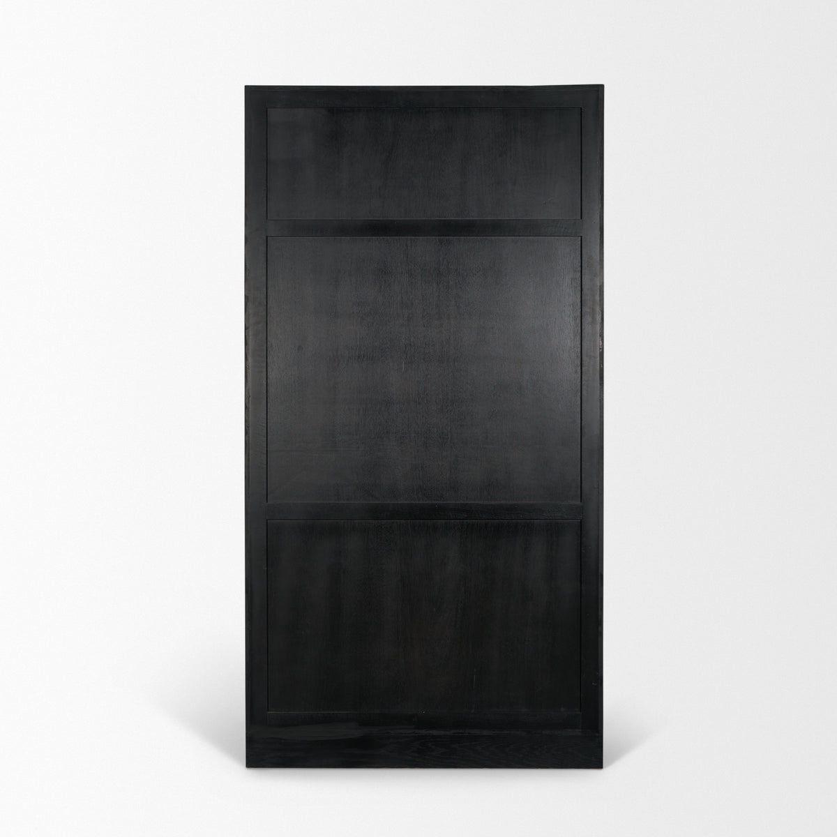 Henry & Light Brown Oak Wood w/ Glass Doors Curio Cabinet-Cabinets-DECOROLALA