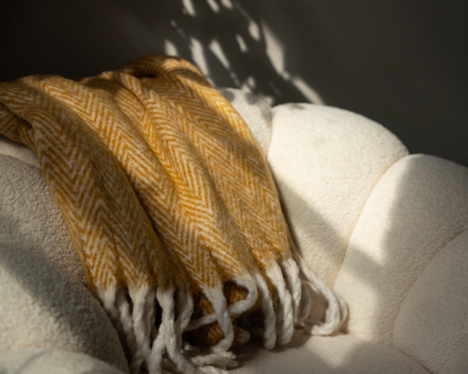 Herringbone Knit Throw Blanket-Throw Blankets-DECOROLALA