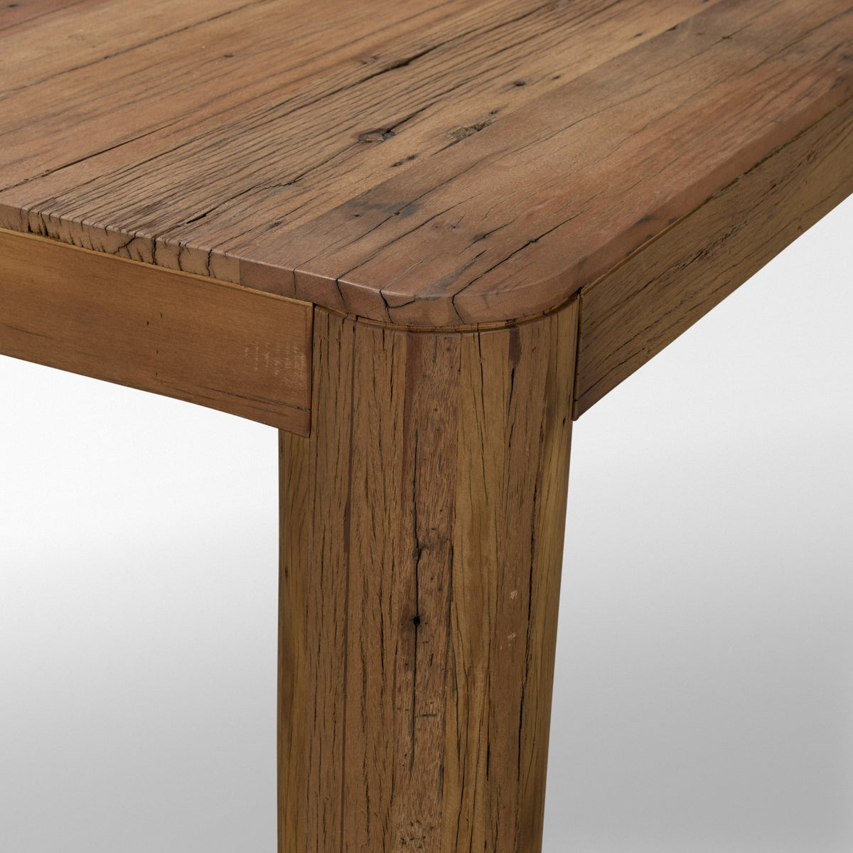 Hewitt 94"L x 42"W Rectangular Dining Table | Modern | Smooth Reclaimed Wood | Seats 8-Dining Tables-DECOROLALA