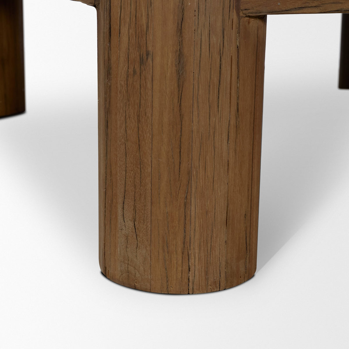 Hewitt Square Smooth Reclaimed Wood Coffee Table-Coffee Tables-DECOROLALA