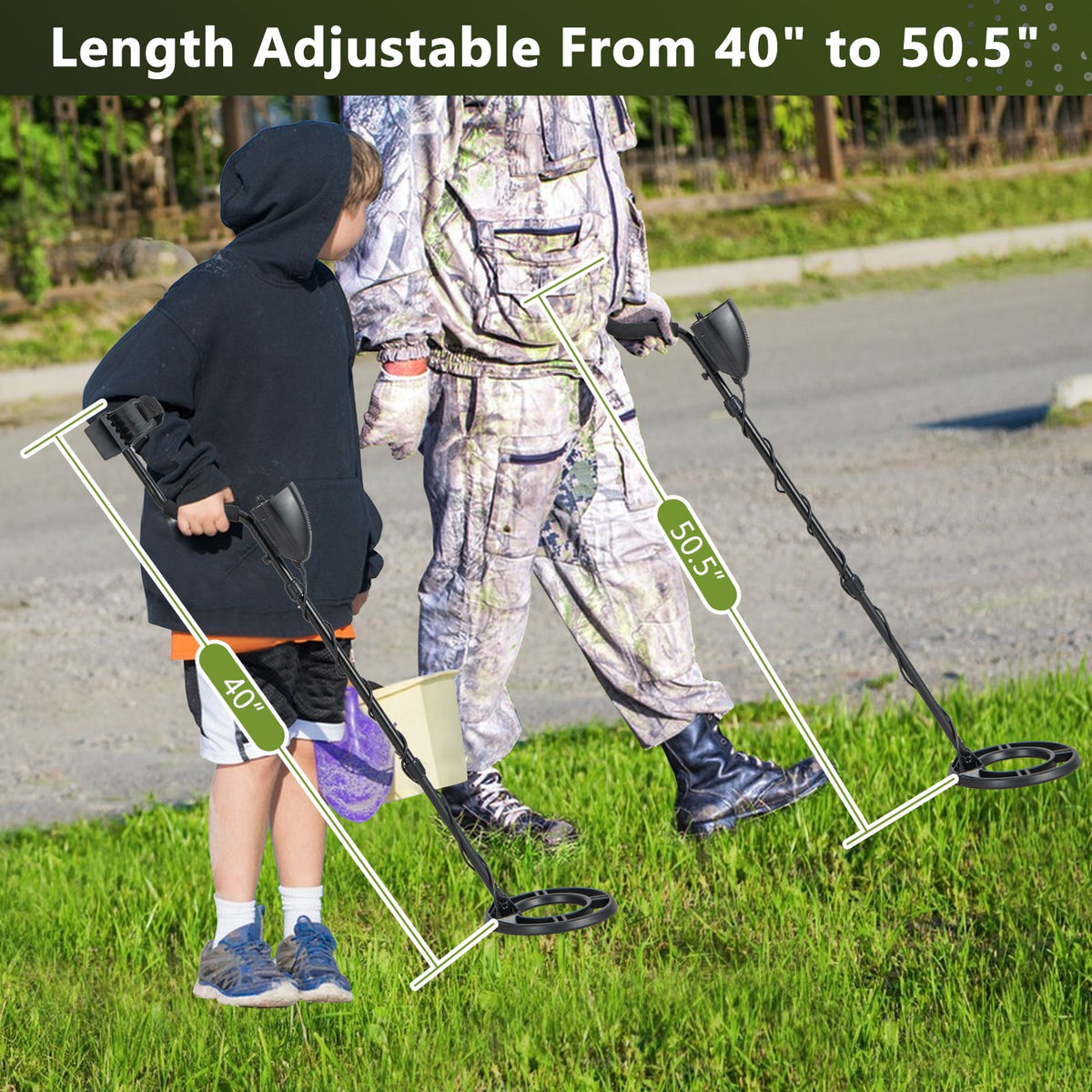 High Accuracy Waterproof Search Coil Metal Detector-Garden Products-DECOROLALA