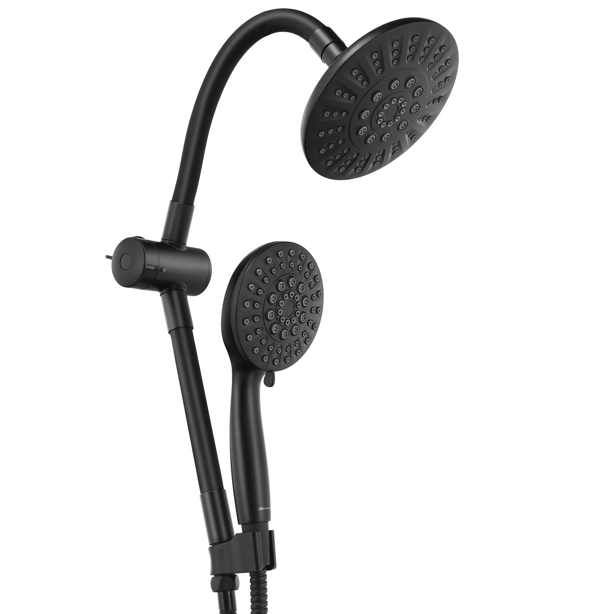 High Pressure Combo Handheld Shower Head-Black-Shower Systems-DECOROLALA