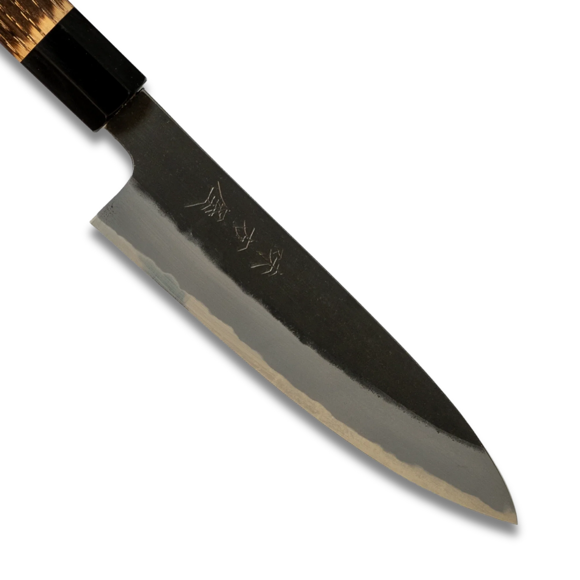 Hinoura Ajikataya 150mm Petty Knife  White #2  Kurouchi Finish-Petty Knife-DECOROLALA