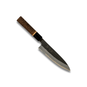 Hinoura Ajikataya 150mm Petty Knife  White #2  Kurouchi Finish-Petty Knife-DECOROLALA