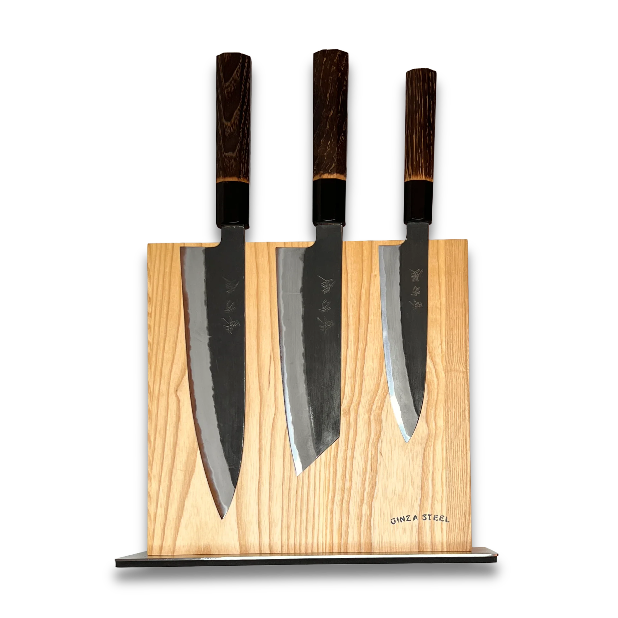 Hinoura Ajikataya Shirogami 4-Piece Japanese Knife Set | Ginza Steel-Knife Set-DECOROLALA