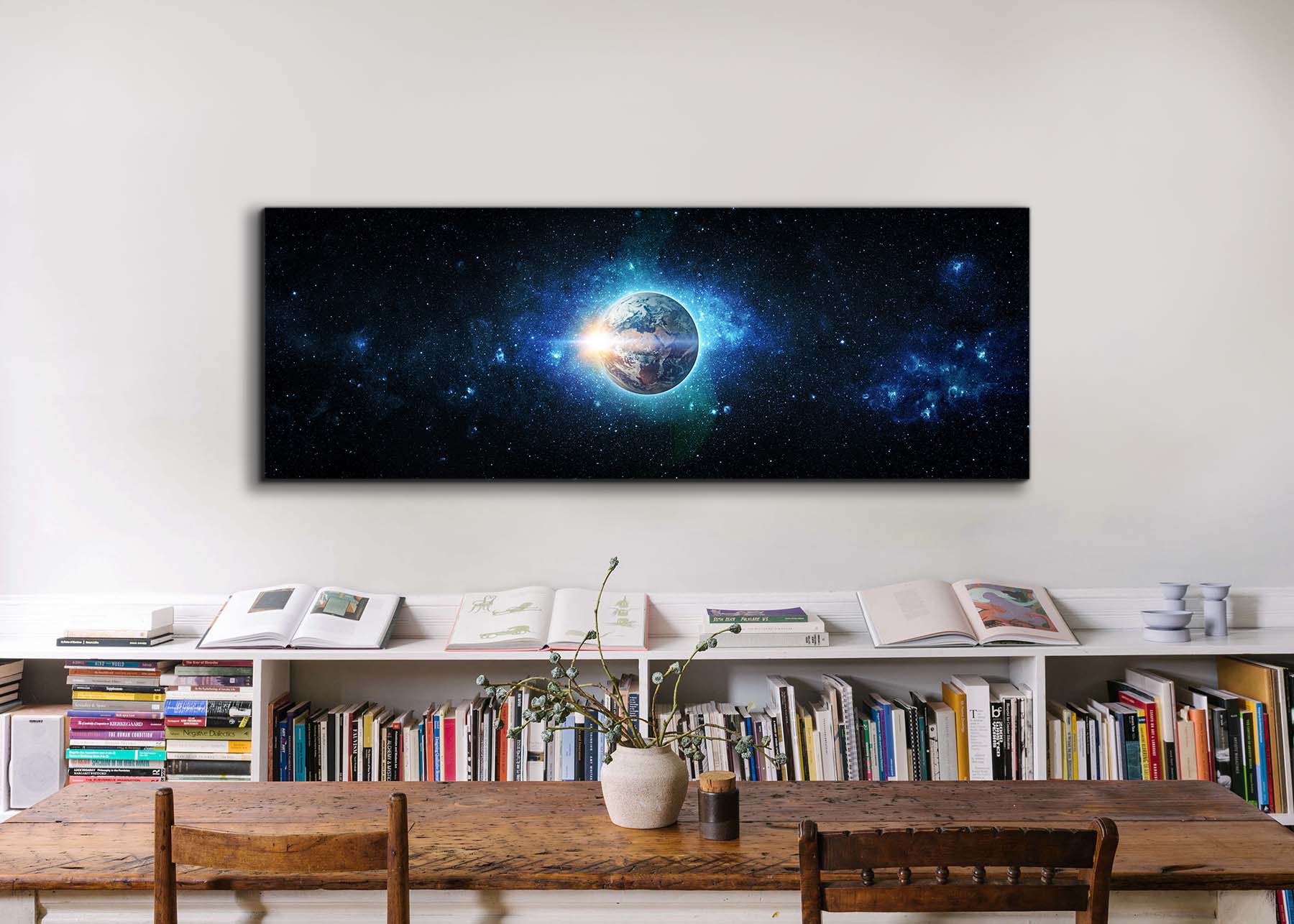 Home Alone Canvas Print 72" x 24" RGB-Wall Art-DECOROLALA