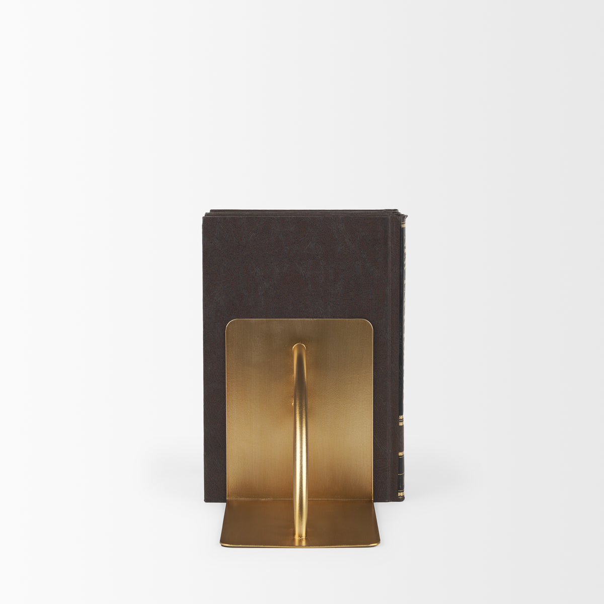 Hope Gold Metal Bookends-Bookends-DECOROLALA