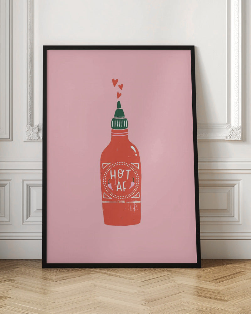 Hot Af Wall Art by Aislinn Simmonds-Canvas Print-DECOROLALA
