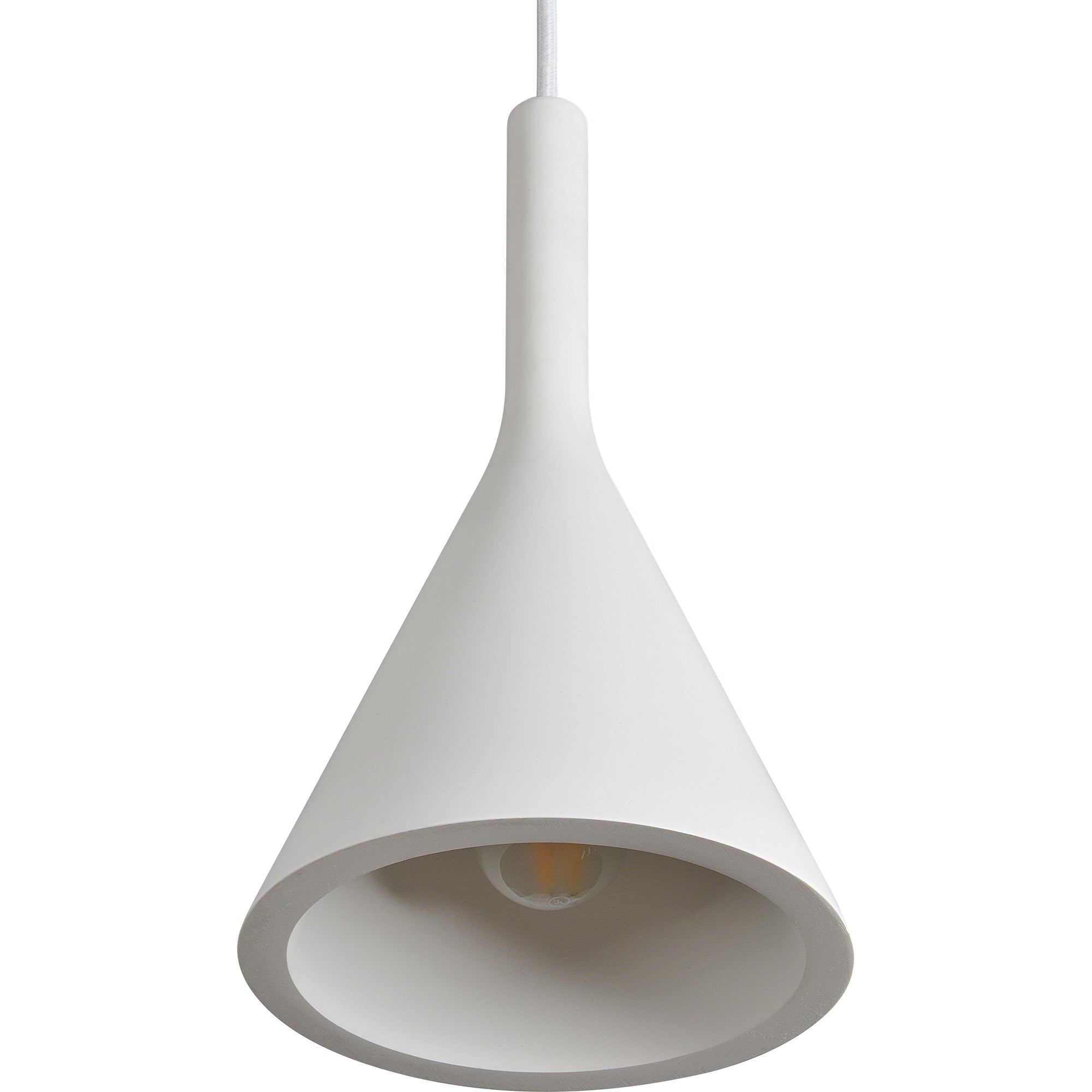 Hottah 11.4" Length Ceiling Fixture, White-Ceiling Fixture-DECOROLALA