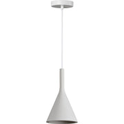 Hottah 11.4" Length Ceiling Fixture, White-Ceiling Fixture-DECOROLALA