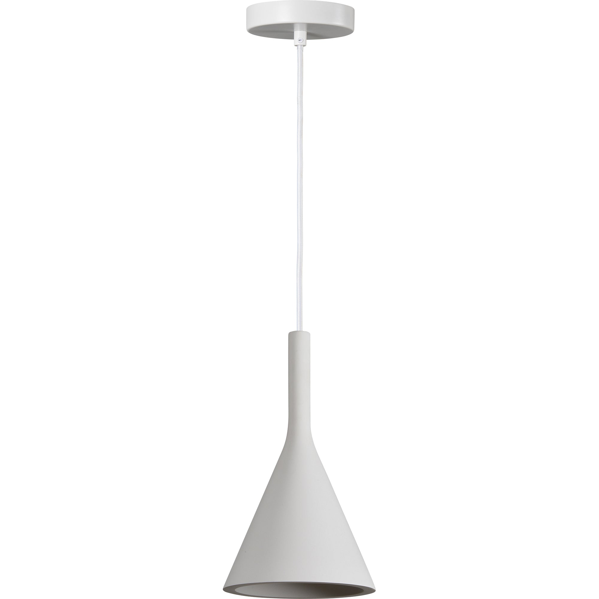 Hottah 11.4" Length Ceiling Fixture, White-Ceiling Fixture-DECOROLALA