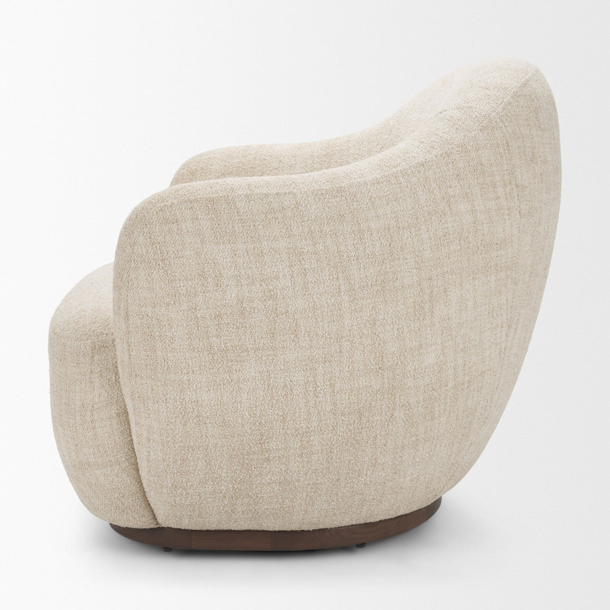Hudson Burgundy Fabric Upholstered Chair-Accent Chairs-DECOROLALA