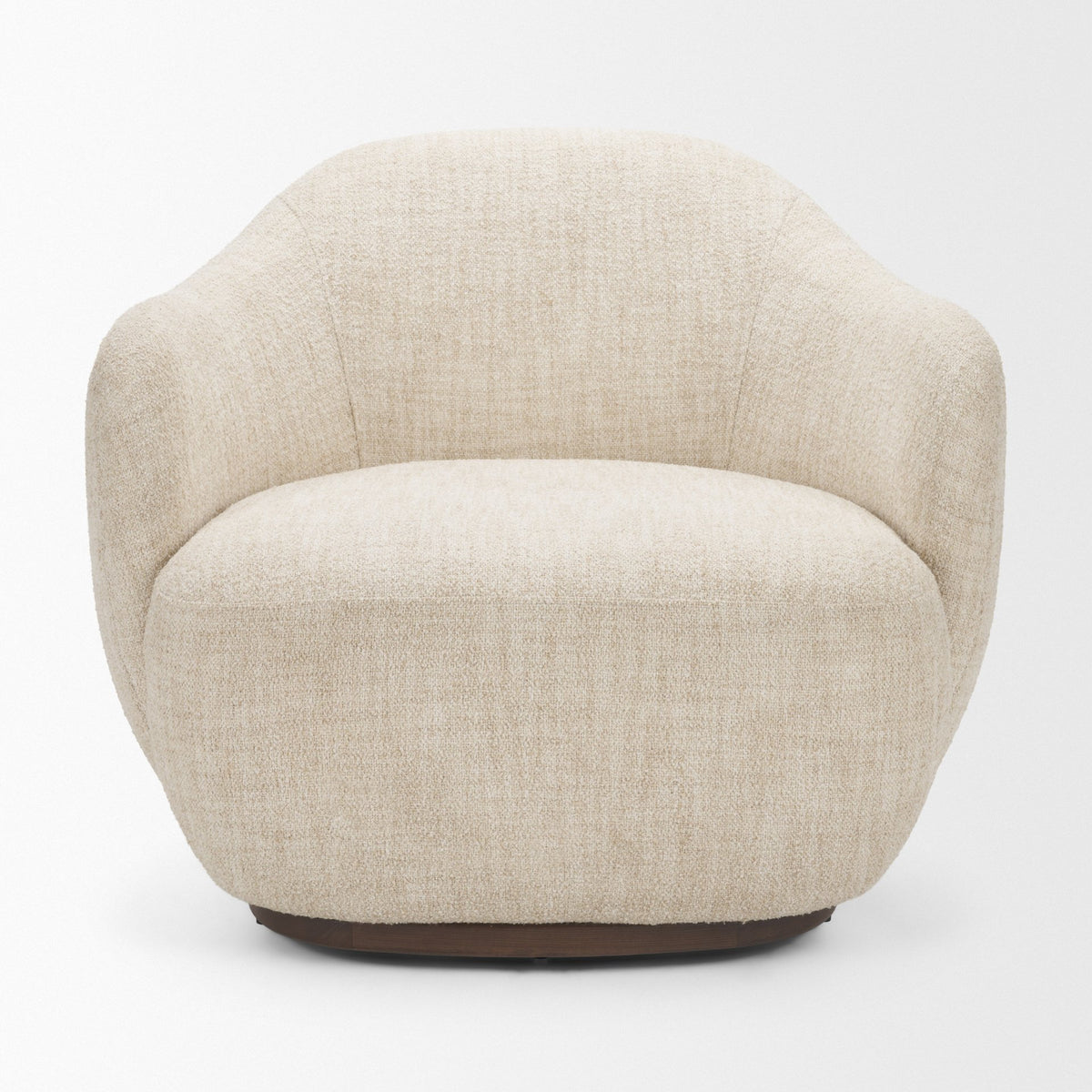 Hudson Burgundy Fabric Upholstered Chair-Accent Chairs-DECOROLALA