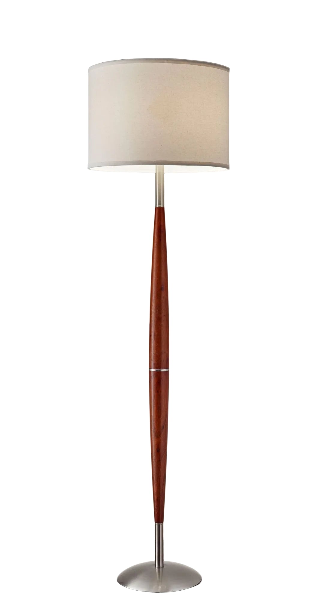 Hudson Floor Lamp - Maple Eucalyptus 3-Way-Lighting-DECOROLALA