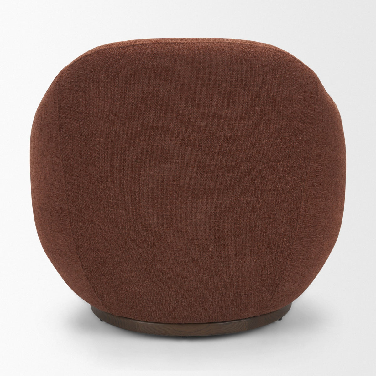 Hudson Mustard Fabric Upholstered Swivel Chair-Accent Chairs-DECOROLALA