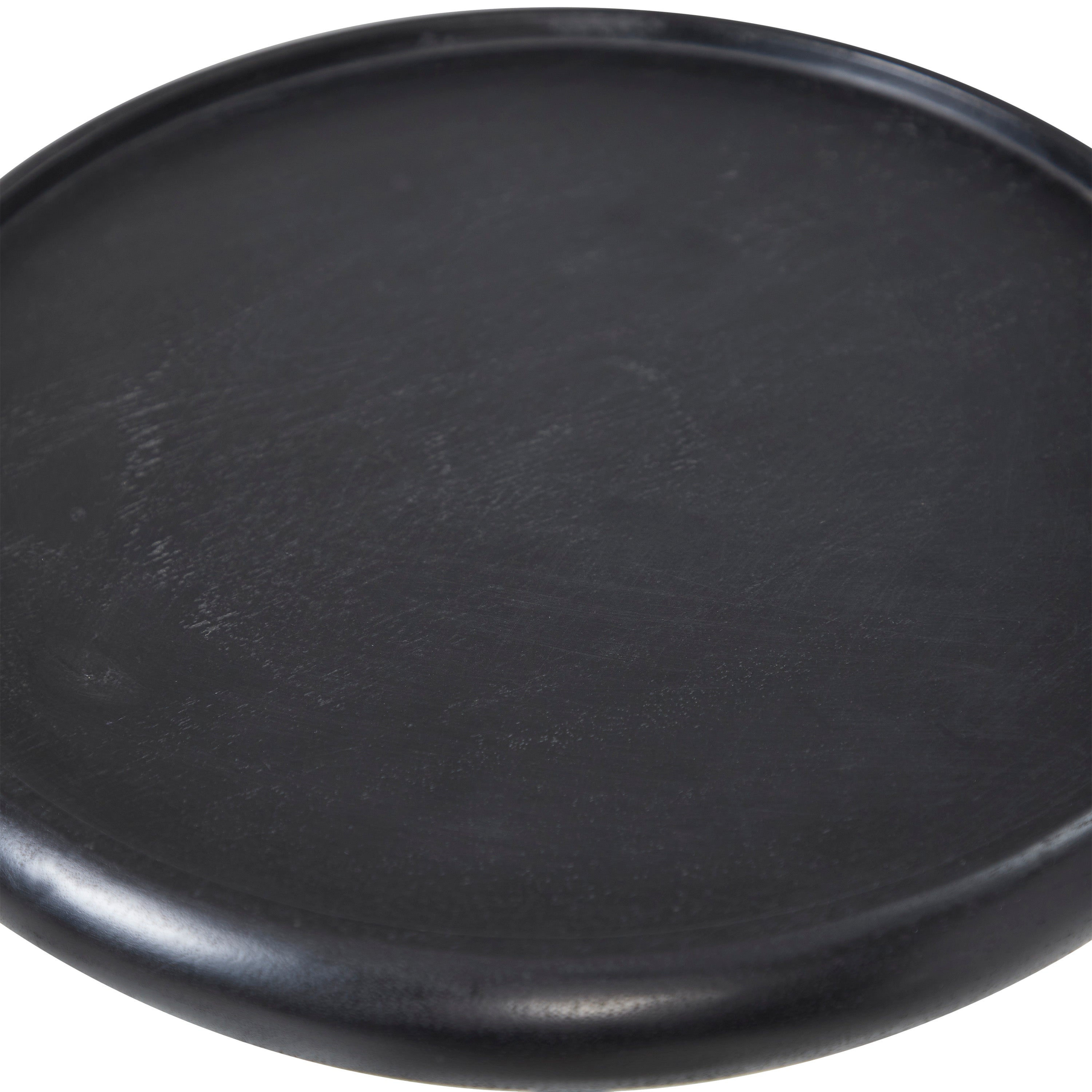 Hull Indoor Banswara Marble Side Table, White-End Table-DECOROLALA