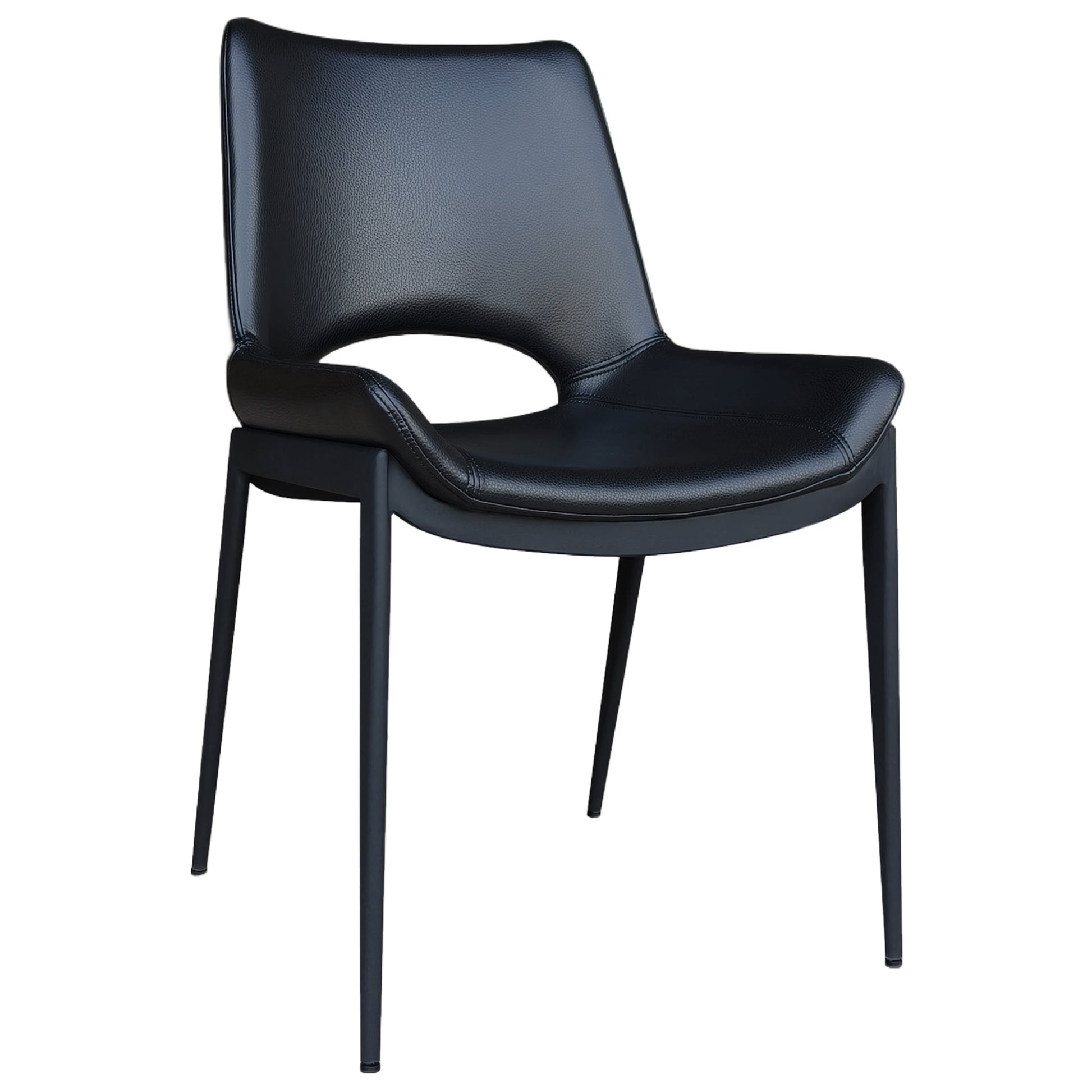 ICONA-DINING CHAIR-BLACK_BLACK-Dining Chair-DECOROLALA