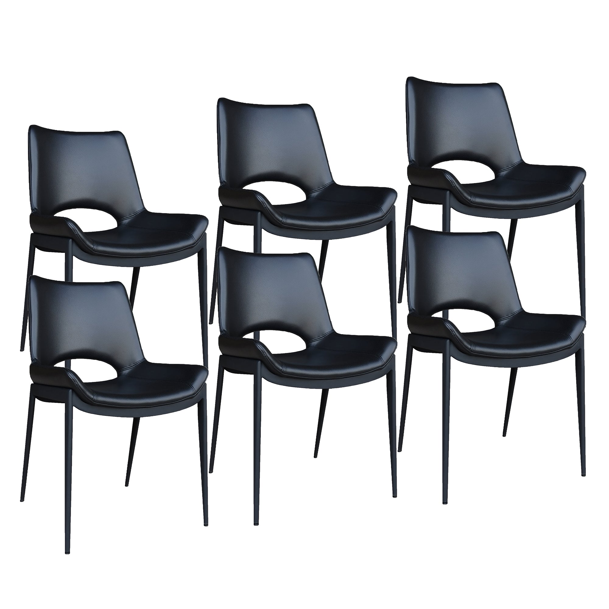 ICONA-DINING CHAIR-BLACK_BLACK-Dining Chair-DECOROLALA