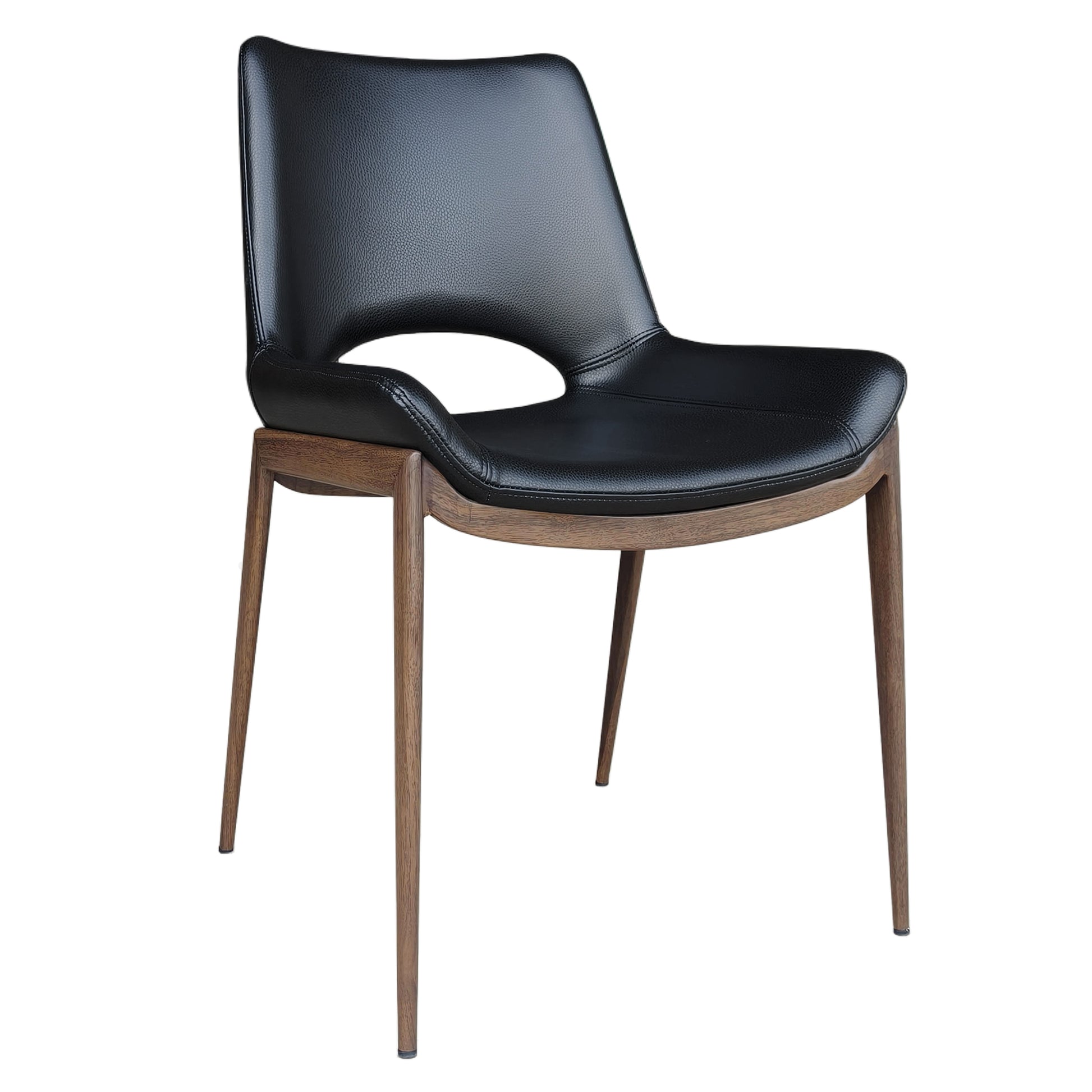 ICONA-DINING CHAIR-BLACK_WALNUT-Dining Chair-DECOROLALA