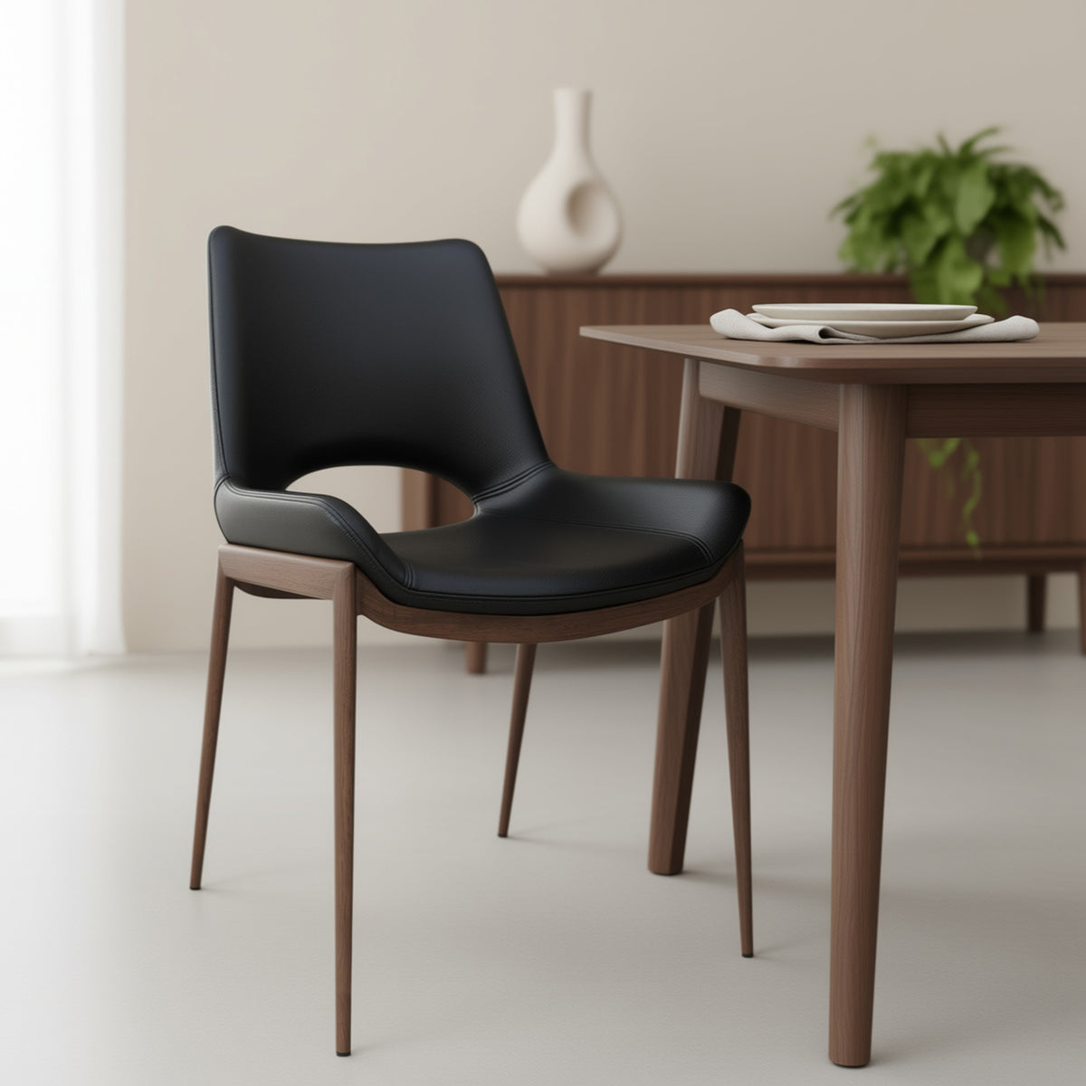 ICONA-DINING CHAIR-BLACK_WALNUT-Dining Chairs-DECOROLALA