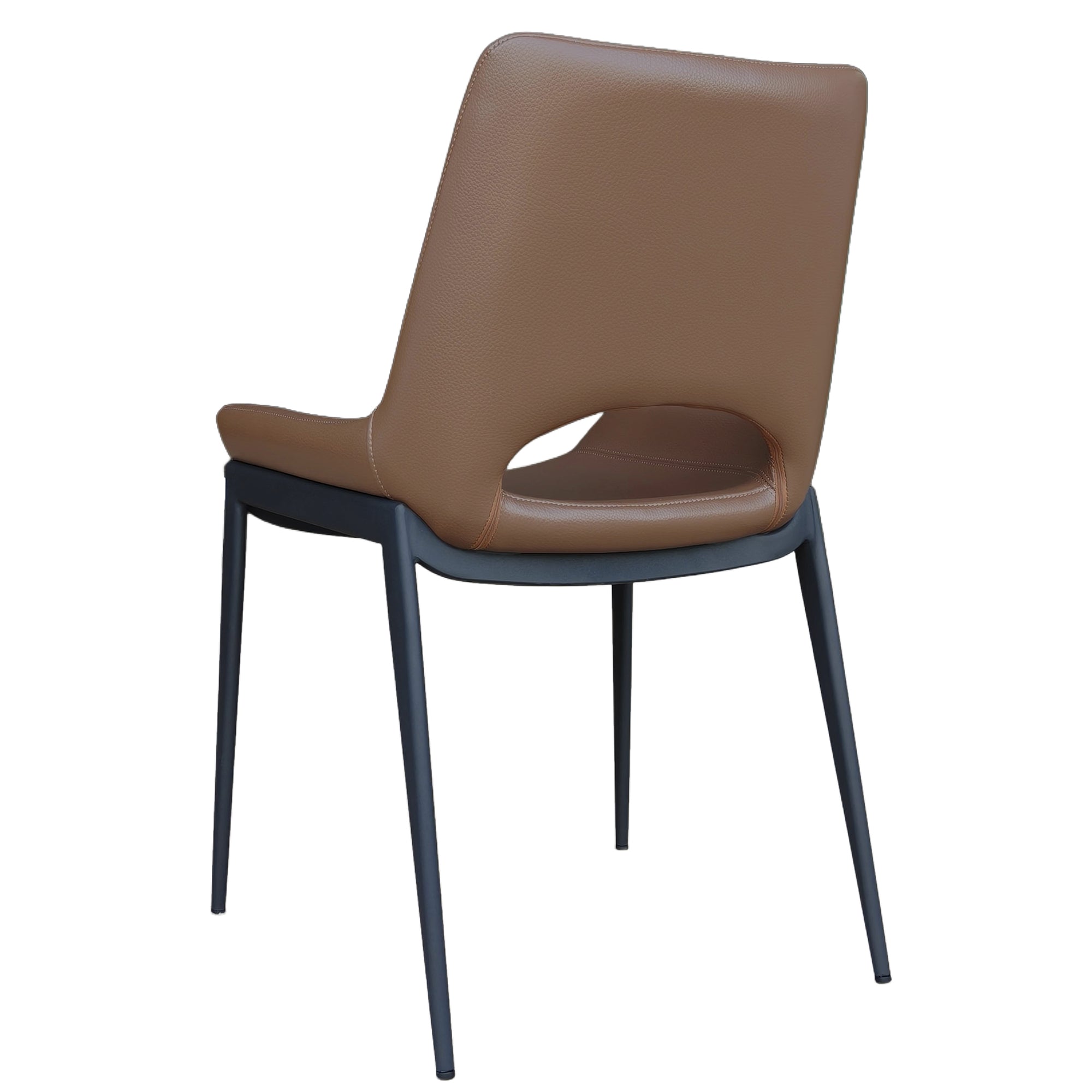 ICONA-DINING CHAIR-SADDLE_BLACK-Dining Chair-DECOROLALA