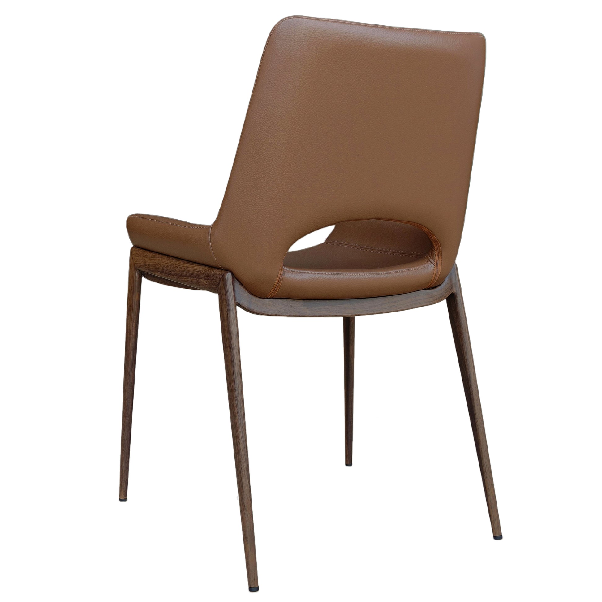 ICONA-DINING CHAIR-SADDLE_WALNUT-Dining Chair-DECOROLALA