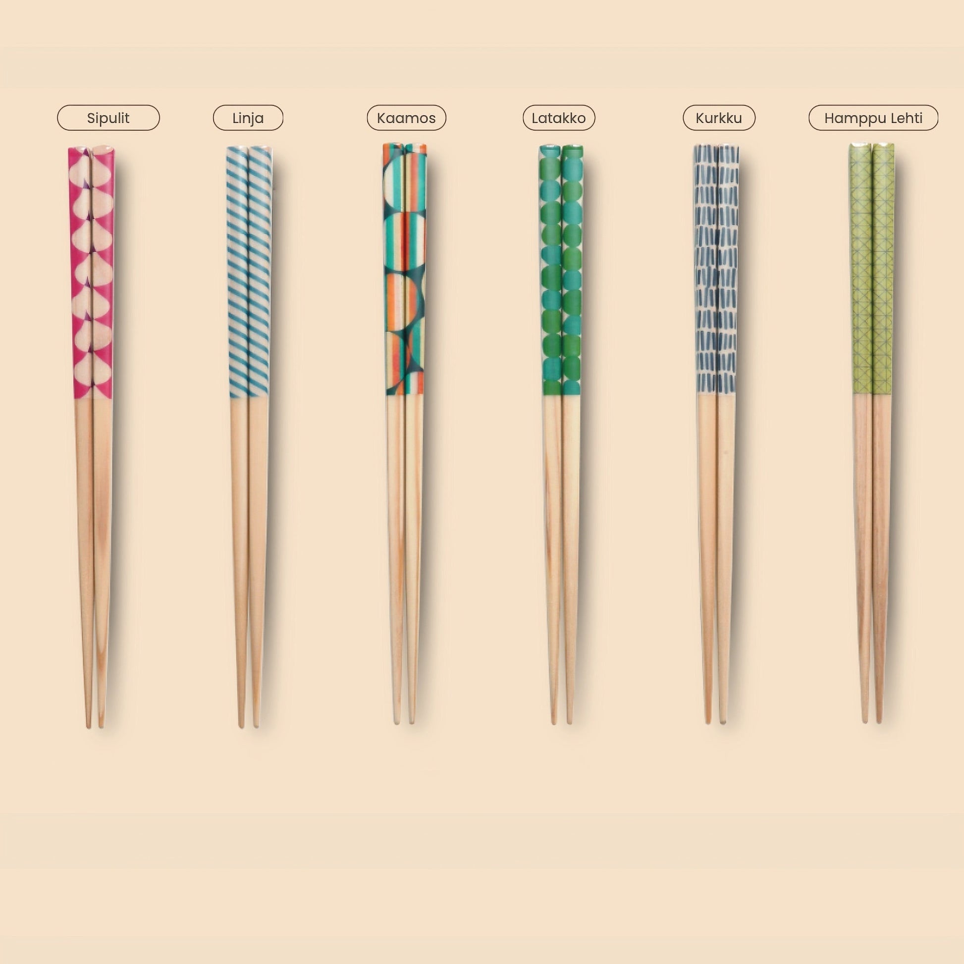 IHANA Japanese Chopsticks - Beautiful Art & Intricate Patterns-Tableware-DECOROLALA