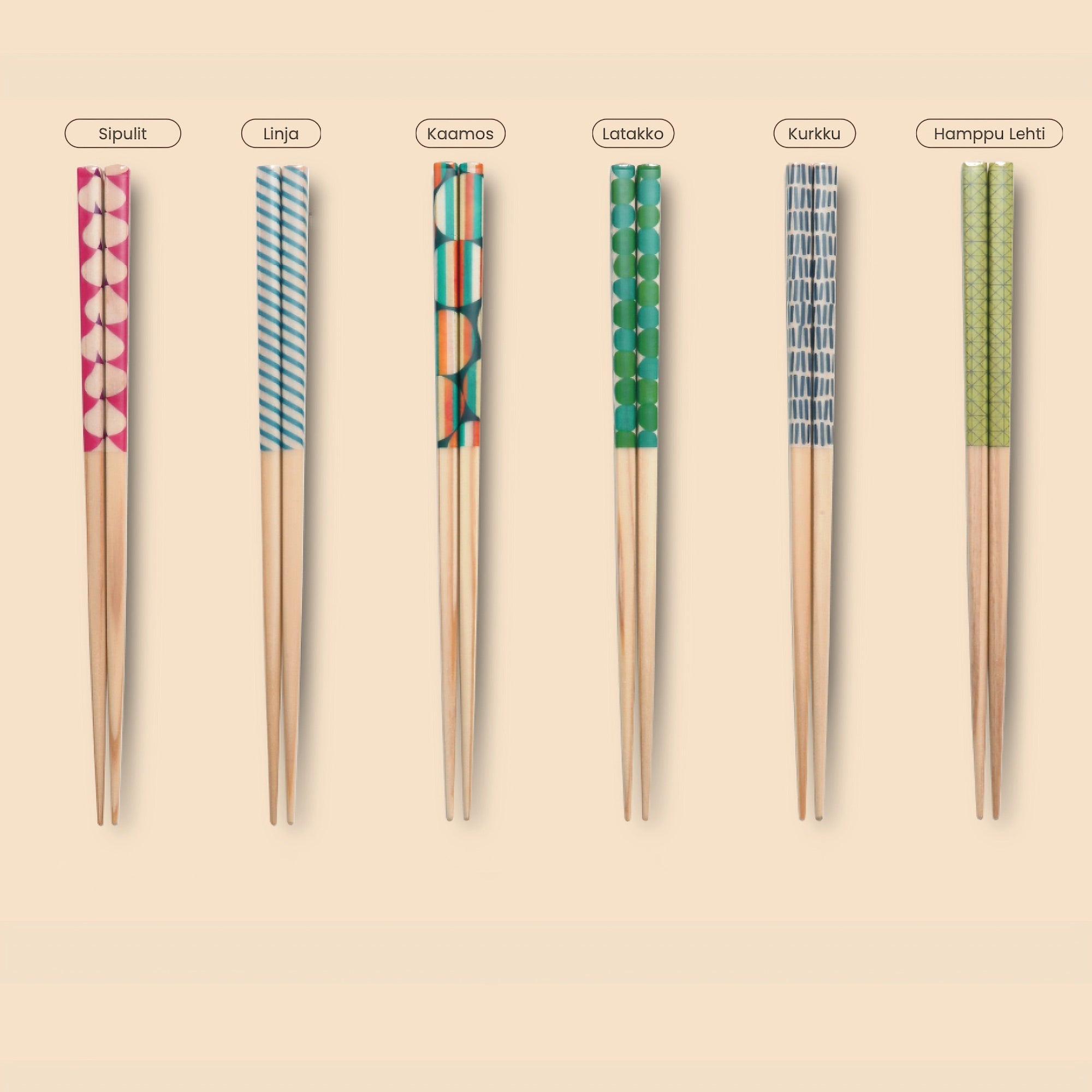 IHANA Japanese Chopsticks - Beautiful Art & Intricate Patterns-2