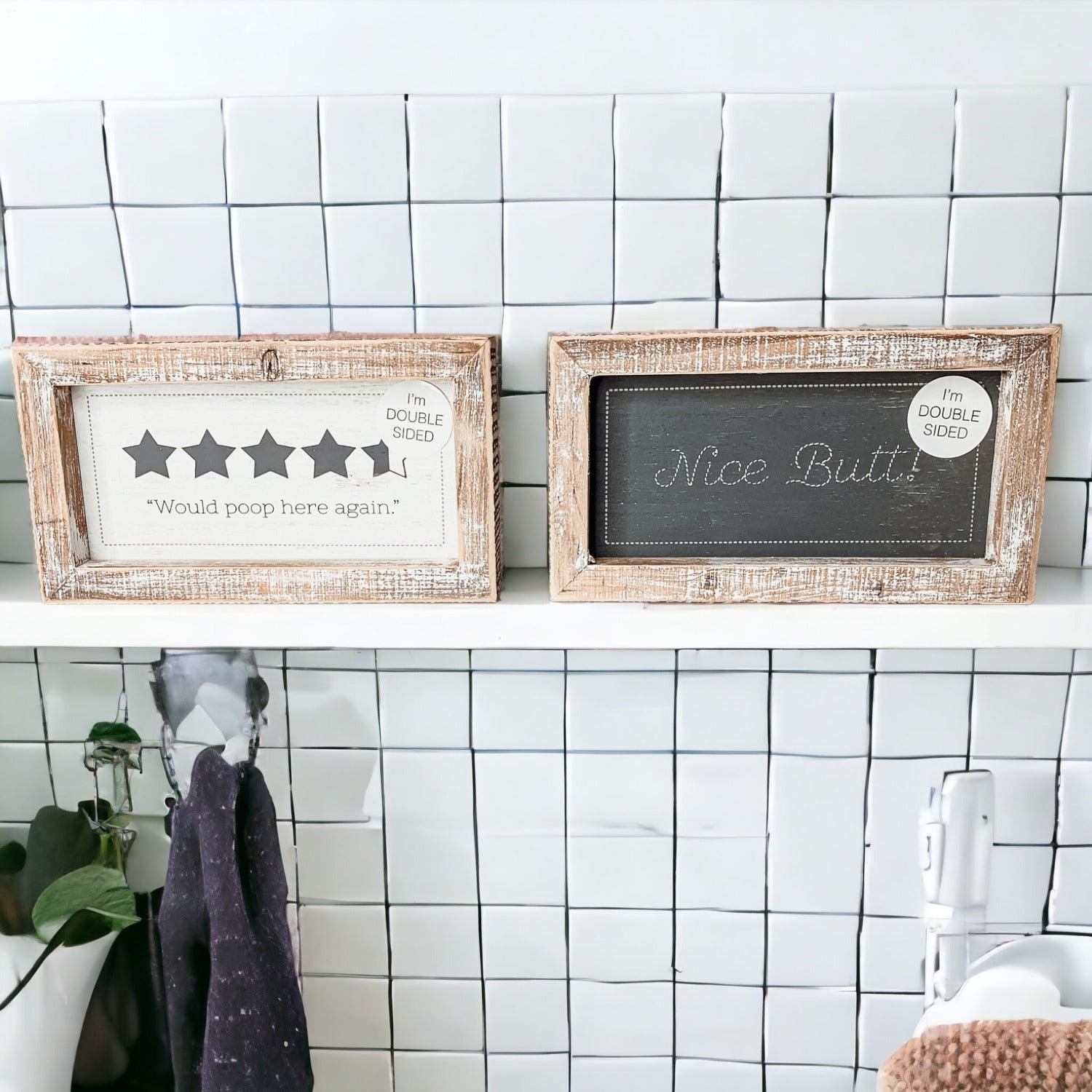 Bathroom Rating - Double Sided-2